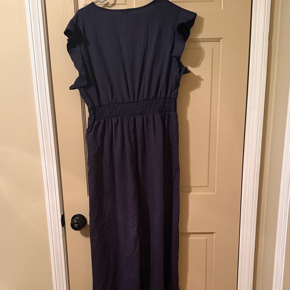 SHEIN Dark Blue Maxi Dress - Picture 3 of 3